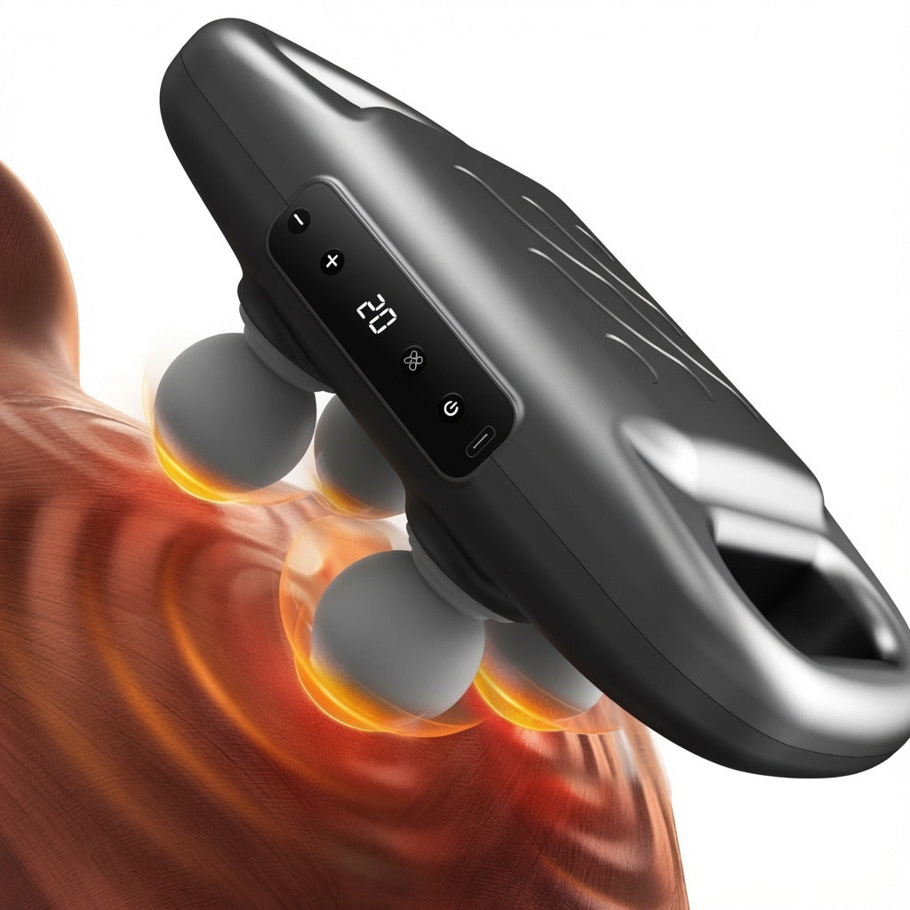Four-head Massage Gun Electric Massage Gun Professional